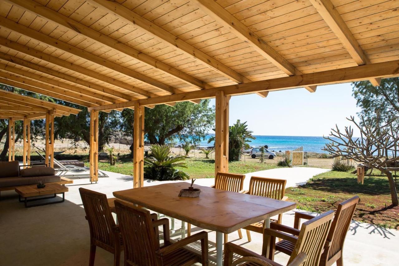 Mera Beachfront House - Falászarna Kültér fotó