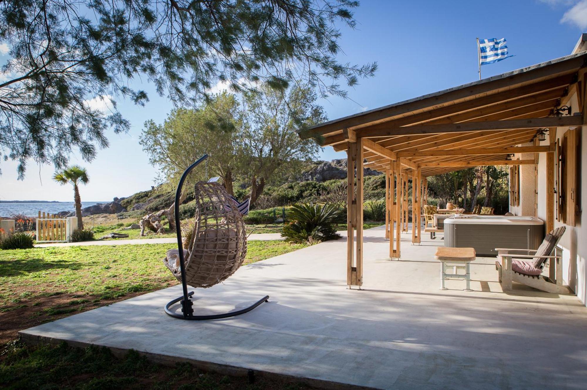 Mera Beachfront House - Falászarna Kültér fotó