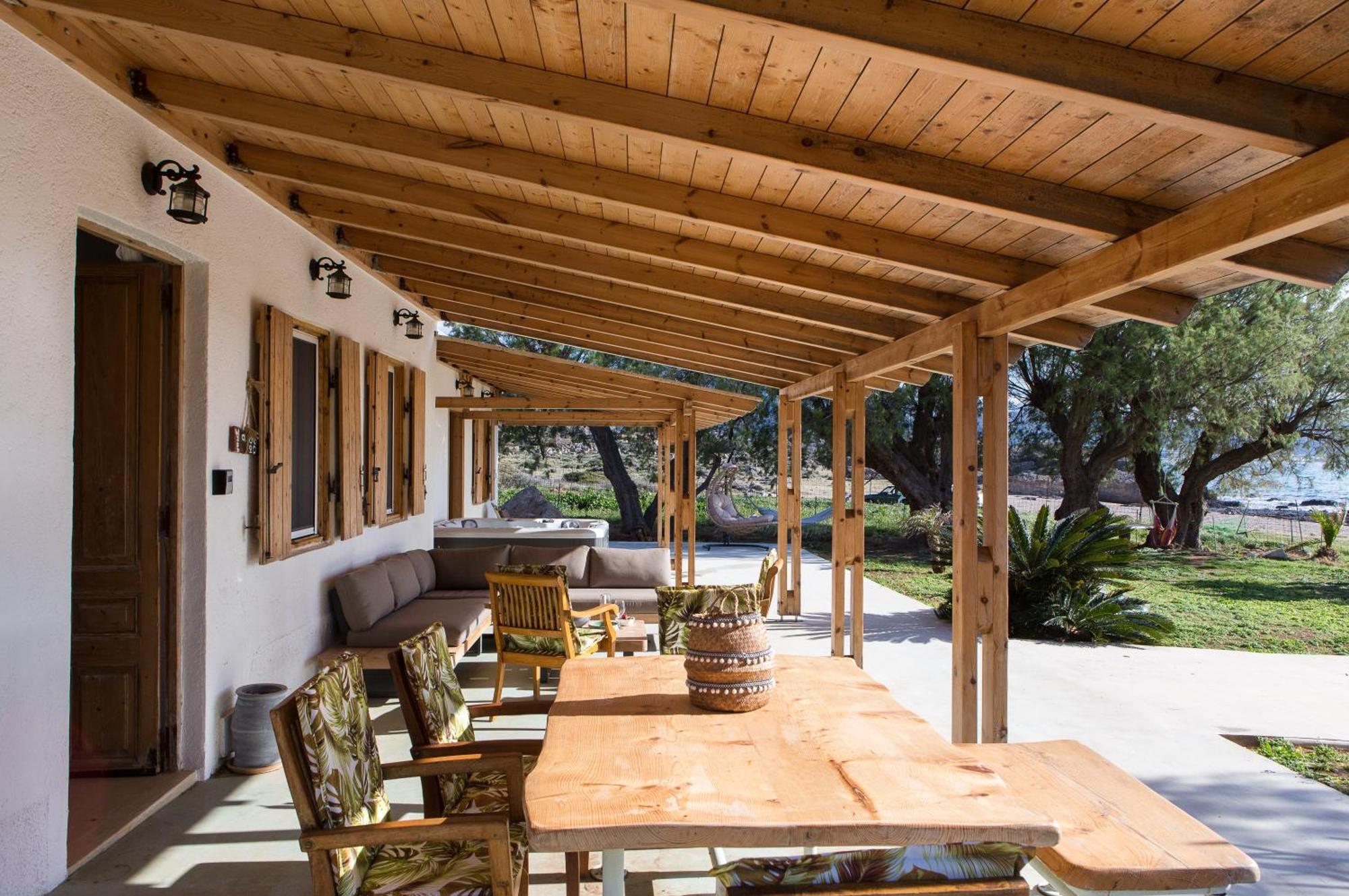 Mera Beachfront House - Falászarna Kültér fotó