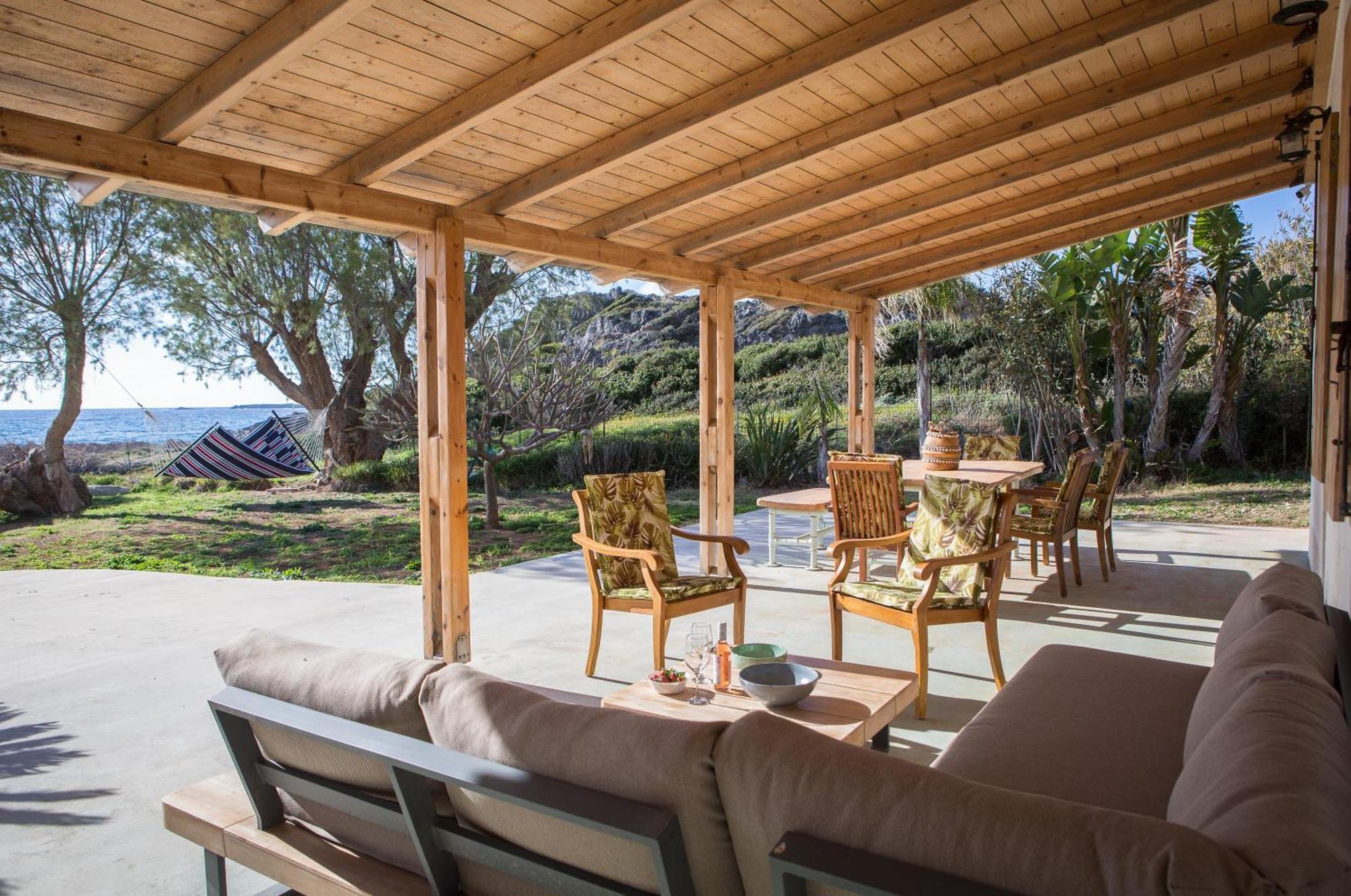 Mera Beachfront House - Falászarna Kültér fotó